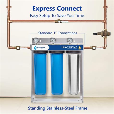 express water heavy metal whole house filter|heavy metal removal water filter.